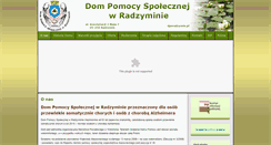 Desktop Screenshot of dpsradzymin.pl