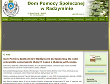 Tablet Screenshot of dpsradzymin.pl
